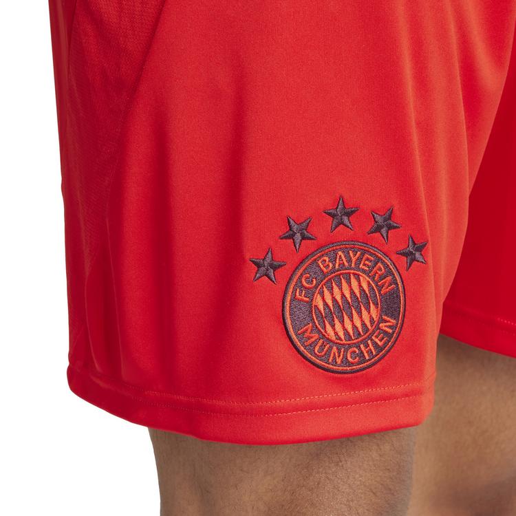 adidas adidas FC Bayern M&uuml;nchen 24-25 Heim Fu&szlig;ballshorts Herren - red - 3 | SportScheck