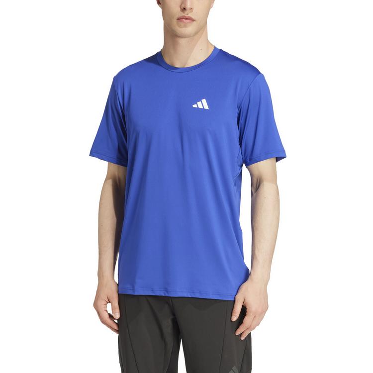 adidas adidas Training Essentials Stretch Funktionsshirt Herren - semi lucid blue-white - 3 | SportScheck