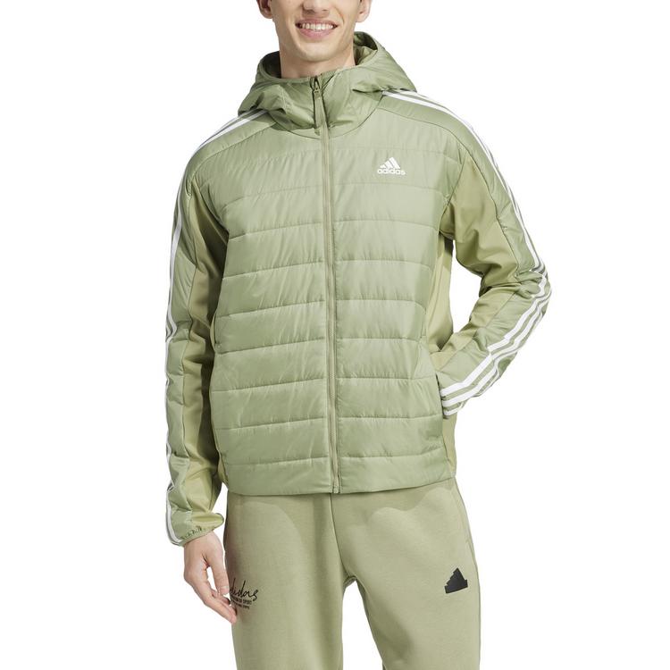 adidas adidas Essentiell 3S Steppjacke Herren - tent green - 3 | SportScheck