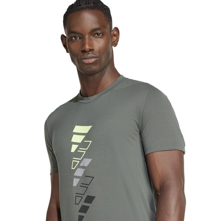 adidas adidas Logo Funktionsshirt Herren - legend ivy - 4 | SportScheck