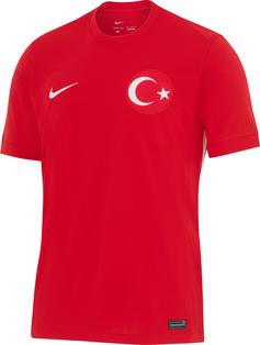Nike Türkei 2024 Auswärts Fußballtrikot Herren sport red-sport red-white