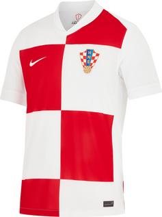 Nike Kroatien 2024 Heim Fußballtrikot Herren white-university red-white
