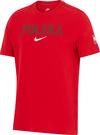Nike Polen T-Shirt Herren - university red-white