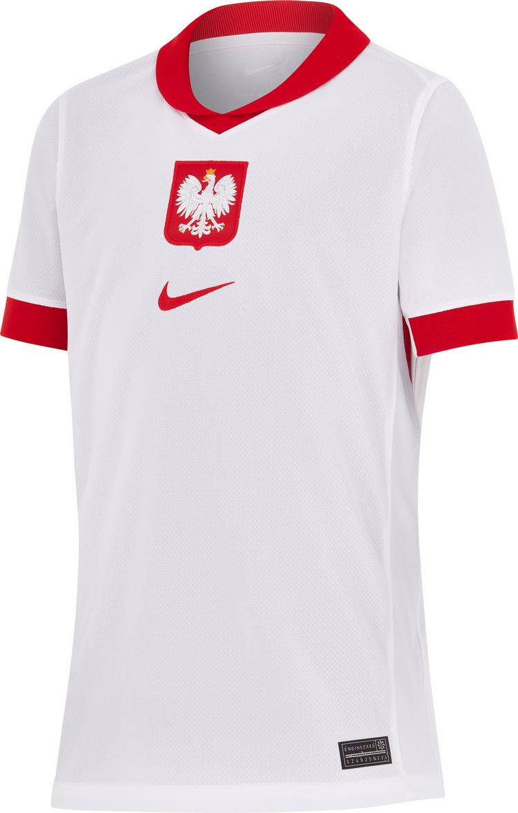 Nike Nike Polen 2024 Heim Teamtrikot Kinder - white-sport red - 0 | SportScheck