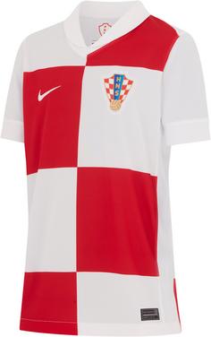Nike Kroatien 2024 Heim Fußballtrikot Kinder white-university red-white