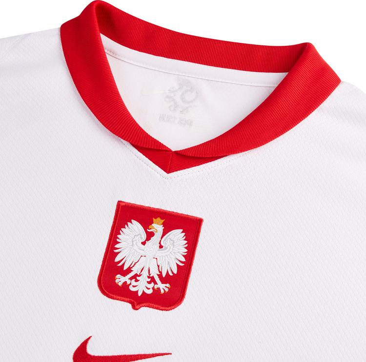 Nike Nike Polen 2024 Heim Teamtrikot Kinder - white-sport red - 0 | SportScheck