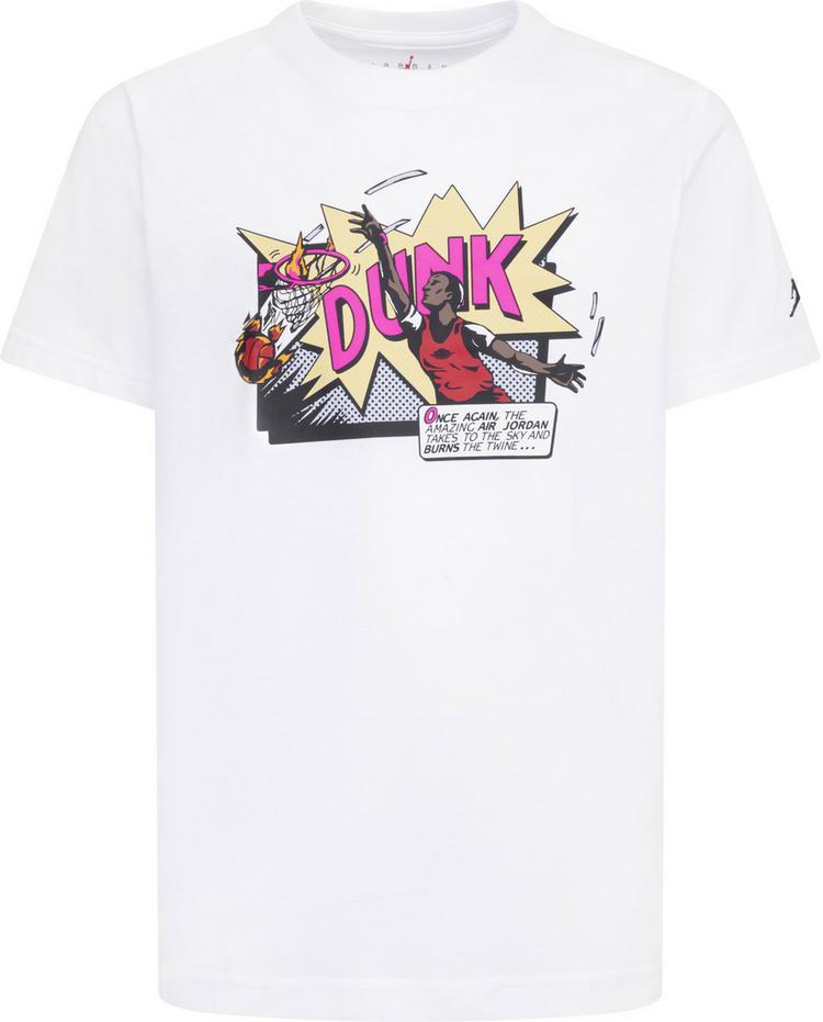 Nike Nike AIR JORDAN COMICS DUNK T-Shirt Kinder - white - 0 | SportScheck