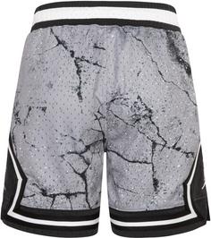 Rückansicht von Nike JORDAN MJ AOP SPORT DIAMOND Shorts Kinder cement grey