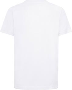 Rückansicht von Nike AIR JORDAN COMICS DUNK T-Shirt Kinder white