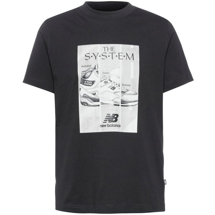 NEW BALANCE NEW BALANCE Poster T-Shirt Herren - black - 0 | SportScheck