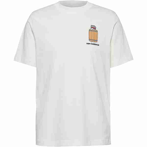 NEW BALANCE Barrel Runner T-Shirt Herren white