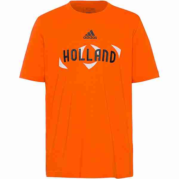 adidas Niederlande EM24 Fanshirt Herren orange