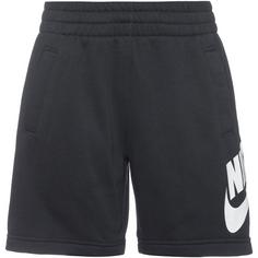 Nike Club Fleece Shorts Kinder black-white