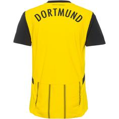 Rückansicht von PUMA Borussia Dortmund 24-25 Heim Fußballtrikot Herren faster yellow-puma black