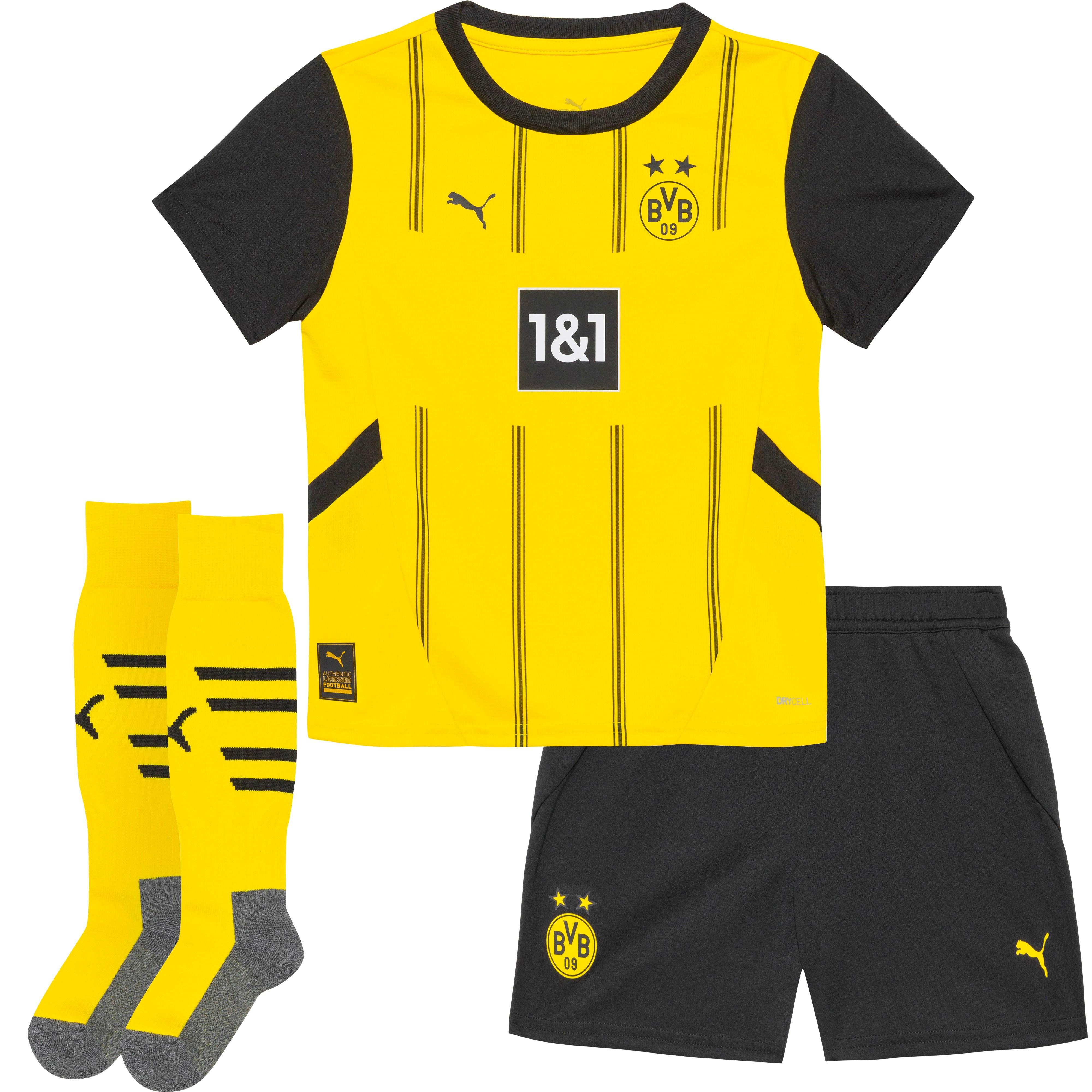 PUMA Borussia Dortmund 24-25 Heim Teamtrikot Kinder