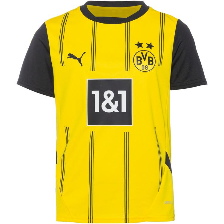 PUMA PUMA Borussia Dortmund 24-25 Heim Teamtrikot Kinder - faster yellow-puma black - 0 | SportScheck