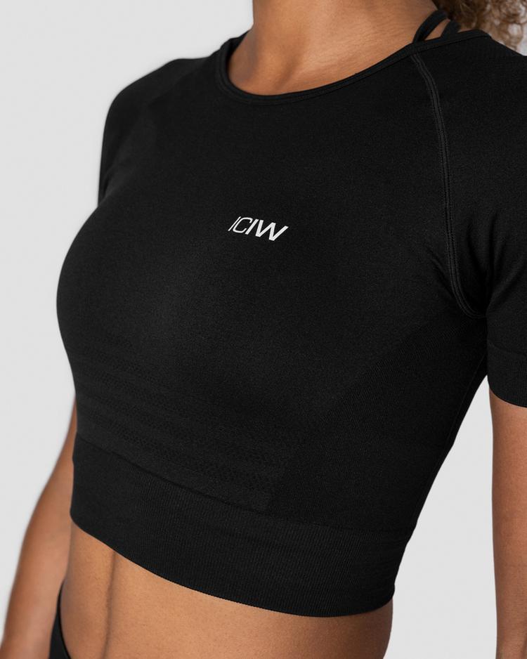 ICANIWILL ICANIWILL Define Croptop Damen - black - 2 | SportScheck