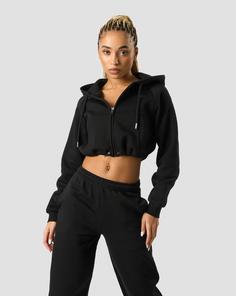 Rückansicht von ICANIWILL Everyday Kapuzenjacke Damen black