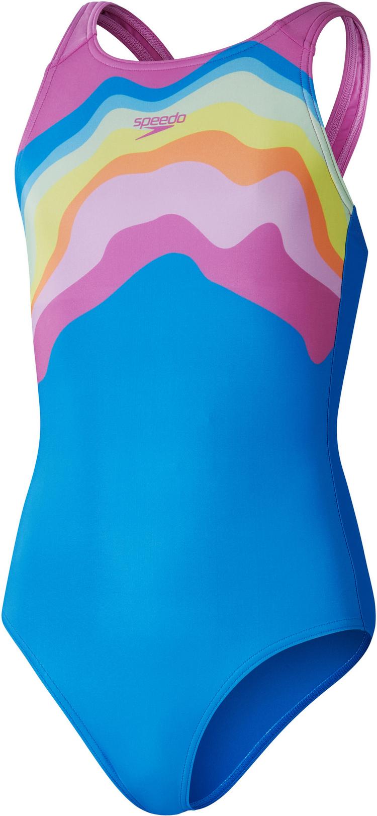 SPEEDO SPEEDO Printed Pulseback Badeanzug M&auml;dchen - punch blue - 0 | SportScheck