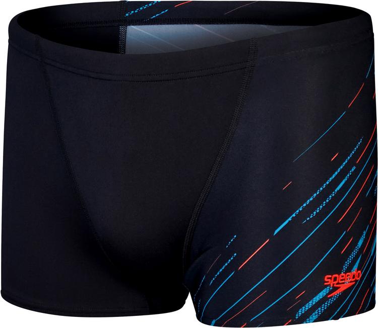SPEEDO SPEEDO Hyperboom Badehose Herren - black-pictonblue-sirenred - 0 | SportScheck