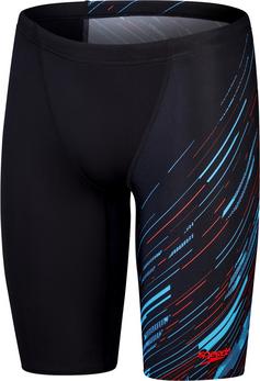 SPEEDO Hyperboom Jammer Herren black-pictonblue-sirenred