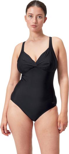 Rückansicht von SPEEDO Shaping Badeanzug Damen black