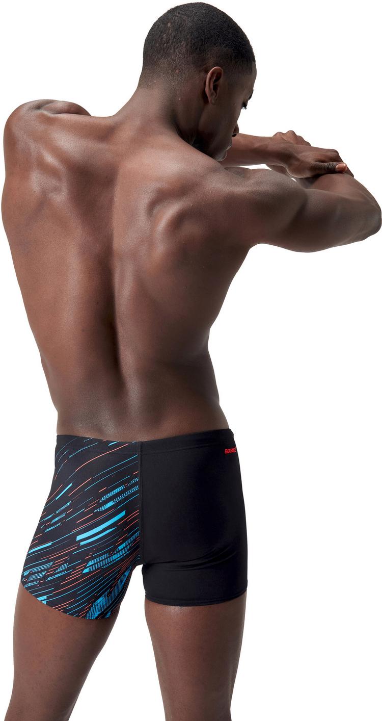 SPEEDO SPEEDO Hyperboom Badehose Herren - black-pictonblue-sirenred - 2 | SportScheck