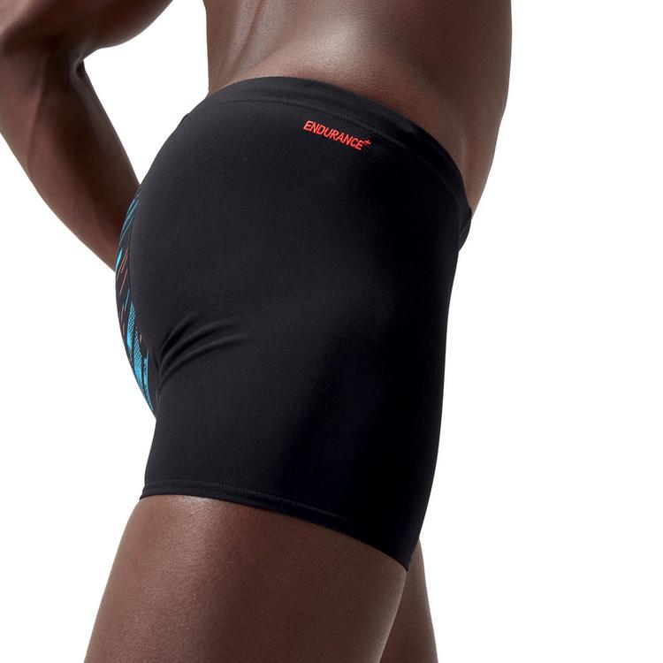 SPEEDO SPEEDO Hyperboom Badehose Herren - black-pictonblue-sirenred - 3 | SportScheck