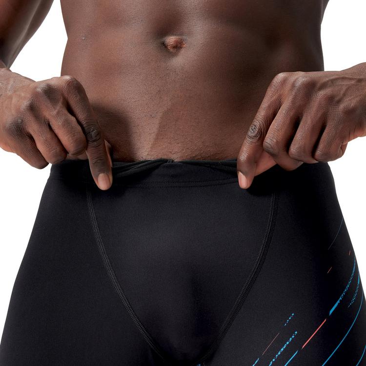 SPEEDO SPEEDO Hyperboom Badehose Herren - black-pictonblue-sirenred - 5 | SportScheck