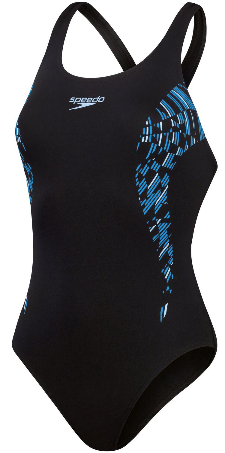 SPEEDO SPEEDO Placement Schwimmanzug Damen - true navy-true cobalt-curious blue - 0 | SportScheck
