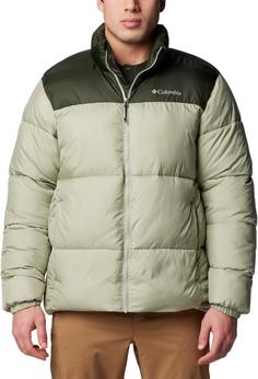 Rückansicht von Columbia Puffect III Steppjacke Herren safari-greenscape