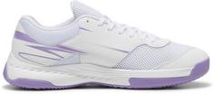 Rückansicht von PUMA Varion II Hallenschuhe Damen puma white-lavender alert