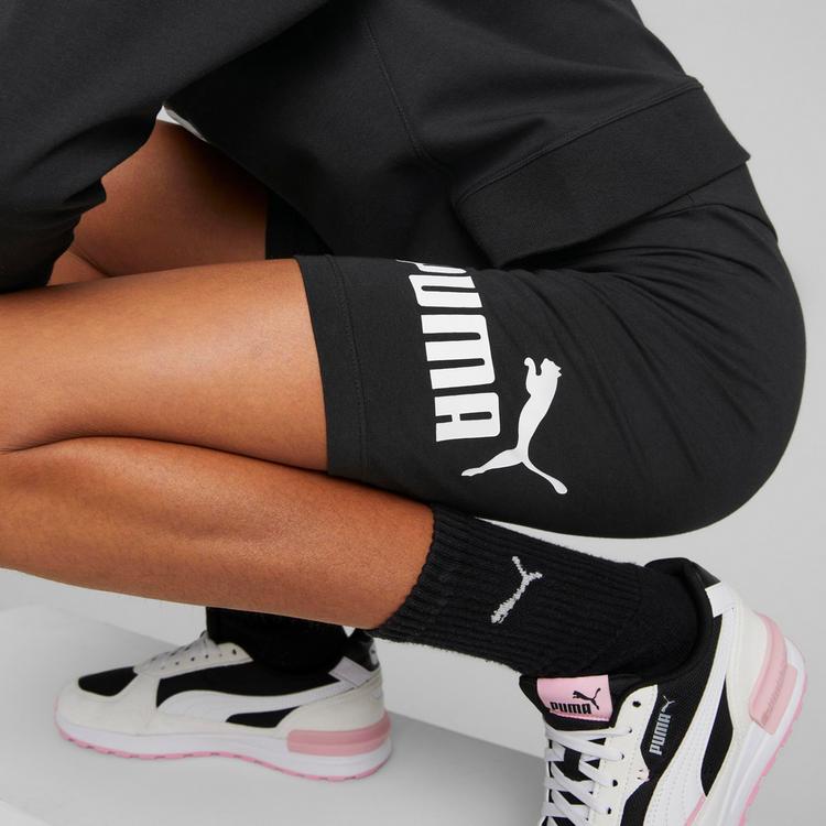 PUMA PUMA ESSENTIALS+ LOGO Tights M&auml;dchen - puma black - 3 | SportScheck