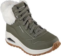 Skechers Uno Rugged Boots Damen oliv