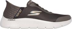 Rückansicht von Skechers Go Walk Flex Sneaker Herren braun