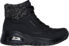 Rückansicht von Skechers Uno Rugged Boots Damen black