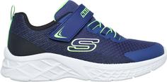 Rückansicht von Skechers MICROSPEC II Sneaker Kinder blau