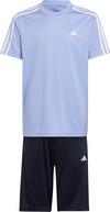 adidas Trainingsanzug Jungen - blue spark-white