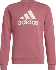 adidas Sweatshirt Kinder preloved crimson-sandy pink