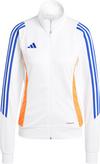 adidas Tiro24 Trainingsjacke Damen - white-app solar red-lucid blue