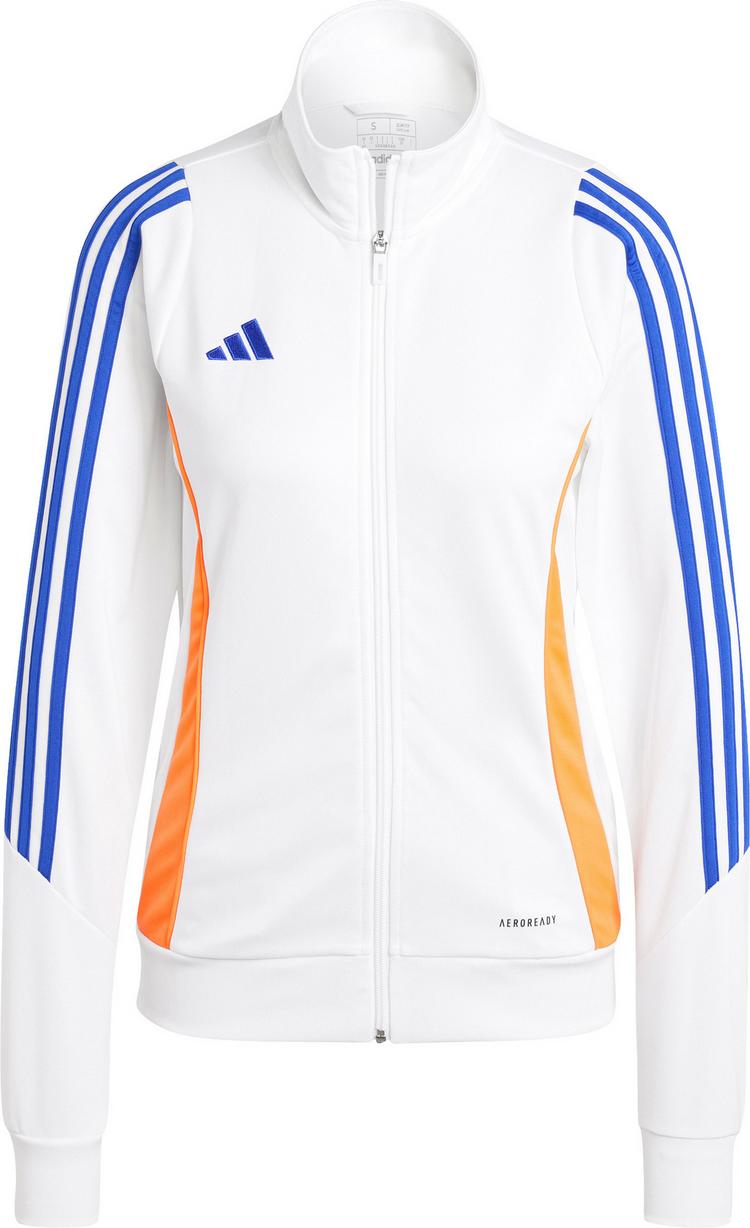 adidas adidas Tiro24 Trainingsjacke Damen - white-app solar red-lucid blue - 0 | SportScheck