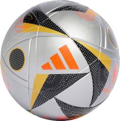 adidas EURO24 LGE Final Fußball silver met.-gold met.-black-solar red
