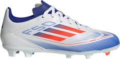 adidas F50 LEAGUE FG/MG J Fußballschuhe Kinder ftwr white-solar red-lucid blue