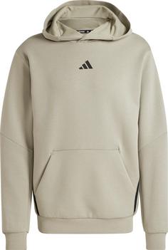 adidas D4T Hoodie Herren silver pebble