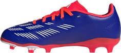 Rückansicht von adidas PREDATOR LEAGUE FG J Fußballschuhe Kinder lucid blue-ftwr white-solar red