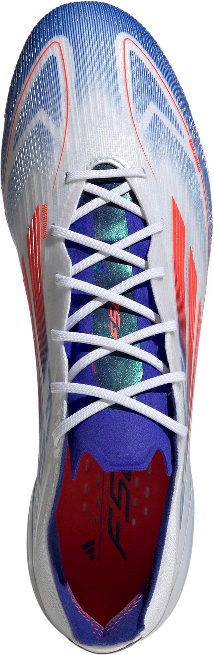 adidas adidas F50 ELITE FG Fu&szlig;ballschuhe Herren - ftwr white-solar red-lucid blue - 0 | SportScheck