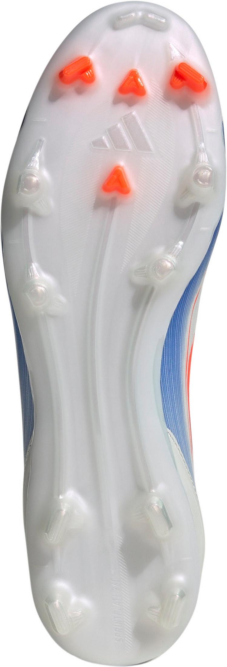 adidas adidas F50 LEAGUE LL FG/MG Fu&szlig;ballschuhe Herren - ftwr white-solar red-lucid blue - 1 | SportScheck