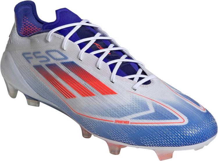 adidas adidas F50 ELITE FG Fu&szlig;ballschuhe Herren - ftwr white-solar red-lucid blue - 2 | SportScheck