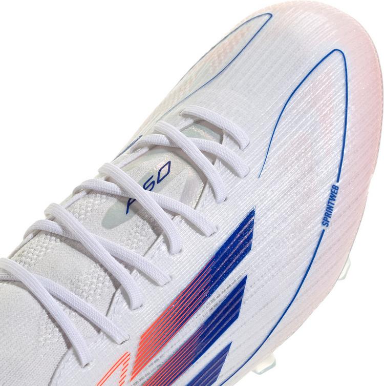 adidas adidas F50 ELITE MID FG W Fu&szlig;ballschuhe Damen - ftwr white-lucid blue-solar red - 4 | SportScheck