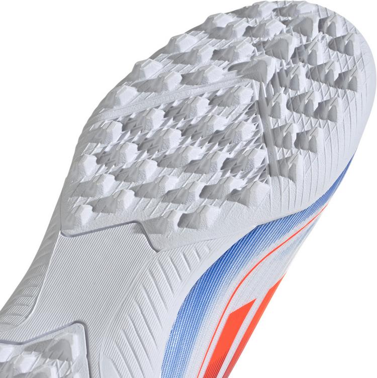 adidas adidas F50 LEAGUE TF J Fu&szlig;ballschuhe Kinder - ftwr white-solar red-lucid blue - 4 | SportScheck